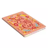 Книги для записей А5 SOFT TOUCH BE HAPPY! дизайн 3, 80 листов  - фото