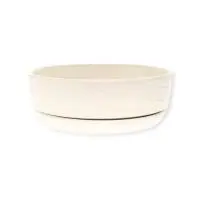 Керамический горшок Эниф белый V0,6 D15 Бонсай, 638517 Белый - фото