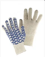 ПАРА Перчатки х/б Волна Р с ПВХ Профи Белый - фото