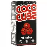 Уголь для кальяна COCOCUBE (КокоКуб) (кокосовый) 96 кубиков  - фото
