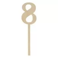 Топпер Цифра 8, Т059  - фото