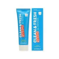 Зубная паста гелевая Clean&Fresh д/защиты десен и зубов, 105г, Consly, 186111  - фото