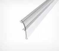 Ценникодержатель полочный HSAC прозрачный Прозрачный - фото