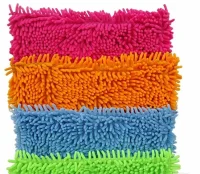 Насадка МОП "CHENILLE", 42х13 см., микрофибра, красный, Masterclean(24 шт.) Т2040  - фото