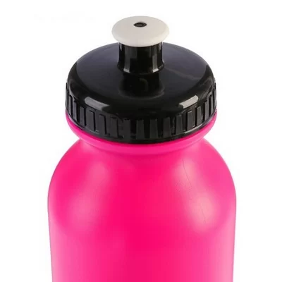 Бутылка для воды розовая велосипедная с соской, 650 мл Розовый - фото