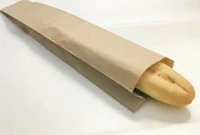 Пакет бумажный (110*50*610)  корич. багет 1/100  Коричневый - фото