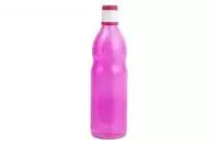 Бутылка 1 л цветная, 151501 Розовый - фото