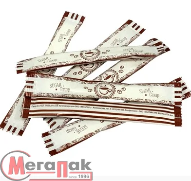 Сахар порционный Мегапак 3 гр (200шт) в контейнере  - фото