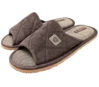 Туфли домашние мужские открытые J2023-01 (коричневый, 42 (QR)) Коричневый - фото