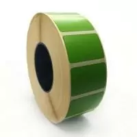 Этикетка (термо) 30*20мм зеленая, 2000 шт Зеленый - фото