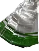 Пакет РР 130*400мм с рисунком "Зелень", 100 шт Прозрачный - фото