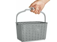 Корзинка для хранения Plast Team Melange 3л 268х195х90 мм серый шторм, арт. PT408210025 Серый - фото