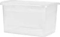 Ящик для хранения Keeplex Laconic 14л 37х27,4х22,2см прозр кристалл (6), арт. KL250511999 Прозрачный - фото