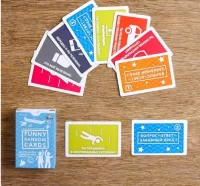 Игра для вечеринок Funny Random Cards Школьные Синий сборник ТМ Игрополис, ИН-0190 (200) Разноцветный - фото