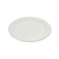 Тарелка эко круглая d18 1/50, Р101 Белый - фото