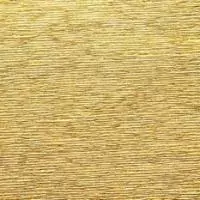 Бумага гофрированная металлическое золото Италия 50см*2,5м Золотой - фото