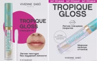Блеск для губ Tropique Gloss №01 Vivienne Sabo, арт. 18-12/1 Прозрачный - фото