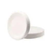 Тарелка эко круглая d18  P101B 1/50 Белый - фото