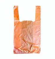 Майка-пакет 24*6*45 9мк 1/100 оранжевая RI-016 Оранжевый - фото