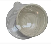 Компл: Миска эко 350 мл KS-BL350  + Крышка KS-PLDP350 1/5  - фото