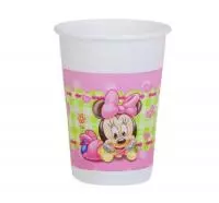 Стаканы пластиковые "Малышка Минни", 200 мл., набор 8 шт., Baby Minnie 1745499  - фото