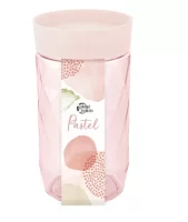 Банка для сыпучих продуктов Plast Team Pastel 1л персиковая карамель, PT170210040 Персиковый - фото