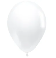 Шар латексный Sempertex (12''/30см) Белый (005), пастель, 1 шт. (1), Воздушные шары Белый - фото