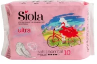 Прокладки гигиенические Normal Soft 10шт NEW SIOLA Ultra, 38-27/2 Белый - фото
