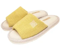 Туфли домашние женские открытые Ж-23-206 (желтый, 40 (QR)) Желтый - фото