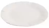 Тарелка бумажная d20,5см белая мелованная, 100шт Белый - фото