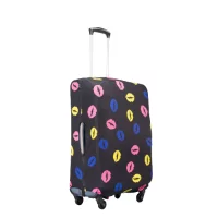 Чехол для чемодана  24" цвет черный/разноцветный, арт. 2826012 Разноцветный - фото