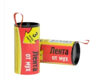 Лента от мух, в шоубоксе, 100 шт, NO name /400/100, IFR100NO  - фото
