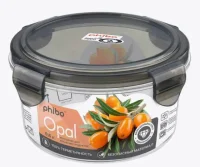 Контейнер для продуктов OPAL (Тритан) круглый 0,6л (черный) (12) 433147013 Черный - фото