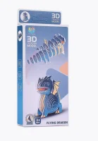 Пазл 3D "Дракон" в коробке, P5-31  - фото