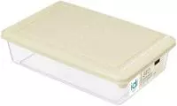 Контейнер для продуктов "Asti" прямоугольный 0,75л (светло-бежевый), арт. 221100125/01  - фото