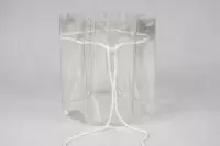 Ваза пластиковая прозрачная D15 H16,5 (43544655)  - фото