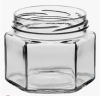 Стеклобанка 250мл. винтовая д.66мм, 1/20, КУБ Прозрачный - фото