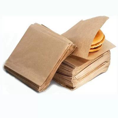 Пакет бумажный для гамбургера коричневый, 1000 шт Коричневый - фото