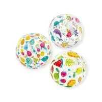 Мяч пляжный «Узоры», d=51 см, от 3 лет, цвета МИКС INTEX, 59040NP Разноцветный - фото