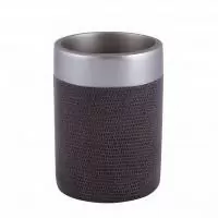 Стакан для зуб.щеток VERN полирезина AWD02191280 Коричневый - фото