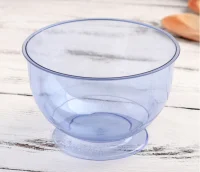 Креманка синяя на ножке 200мл 16шт Д Синий - фото