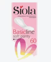 Прокладки ежедневные Рanty Soft 60шт SIOLA Basic Line, 38-27/8 Белый - фото
