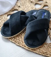 Обувь домашняя женская (черный) р.40, 227.02.03 Обувь домашняя женская (черный) р.40, 227.02.03 Черный - фото