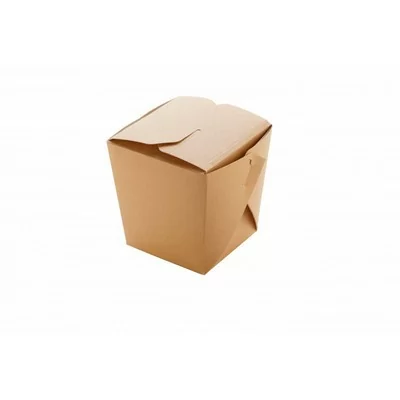 Коробка картонная для лапши 700мл "ECO NOODLES", 50 шт  - фото