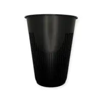 Стакан для горячего 350мл Д90 полипропиленовый 10шт (Черный) Черный - фото