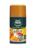 Освежитель воздуха Master FRESH GOLD сменный баллон Манговый смузи 250 мл, арт. С0007501  - фото