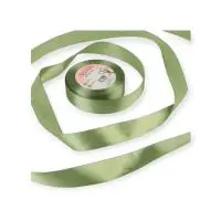 Лента тканная атласная 25мм*25Y Фисташка, арт. F014-25/55 Фисташковый - фото