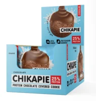 Печенье глазированное ТМ "CHIKALAB" с начинкой"Шоколадное" 60 гр   - фото