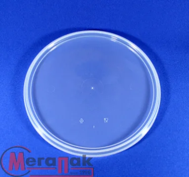 Крышка д/ведра 5,8л D-235 мм прозрачная (1080) Прозрачный - фото