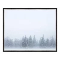 Картина в багете 50x40 см "Метель в лесу" BE-103-312  - фото